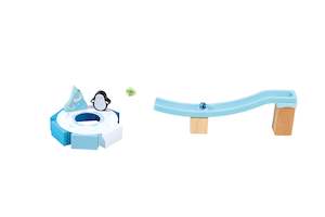 Hape Penguin Playground Marble Run