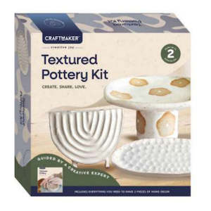 Craft Maker Classic Textured Pottery Kit