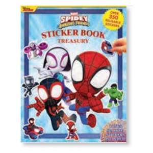 Books: Sticker Book Treasury Marvel Spidey & Friends