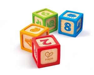 Hape Smart Start Blocks 4pcs