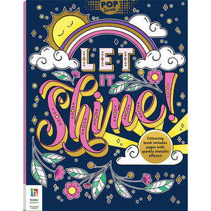 End Of Clearance: Pop Sparkle: Let it Shine Colouring Book