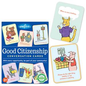 End Of Clearance: eeBoo Flashcards Good Citizenship