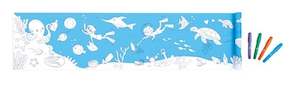 6 Year Old: Hape Drawing Paper Roll Underwater Horizontal