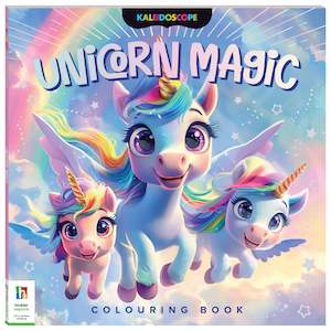 Kaleidoscope Colouring Unicorn Magic