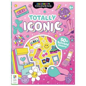 8 Year Old: Kaleidoscope Colouring Scented Stickers: Totally Iconic