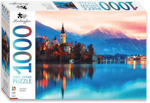 13 Years Plus: Mindbogglers 1000pc Jigsaw Lake Bled Slovenia