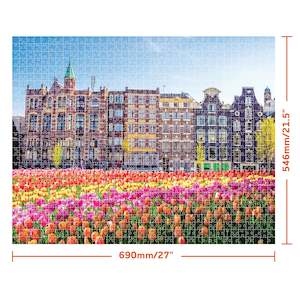 13 Years Plus: Mindbogglers 1000pc Jigsaw: Amsterdam Netherlands