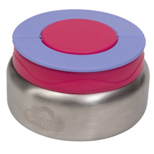 Spencil 1: Spencil Hot-Stuff Insulated Food Jar - Fuchsia/Periwinkle