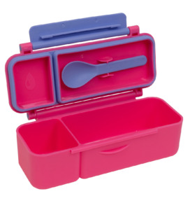 Spencil 1: Spencil Snack Attack Box - Fuchsia/Periwinkle
