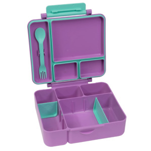 Spencil 1: Spencil All-In Lunch Box - Lilac/Mint