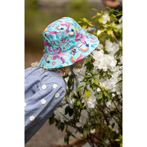 Spencil 1: Spencil Reversible Sun Hat - Unicorn Party M/L
