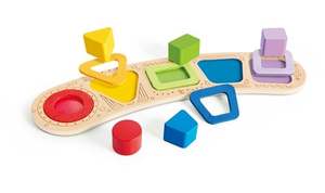 2 Year Old: Hape Colour & Shape Shorting Puzzle