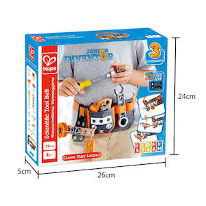 Montessori: Hape Junior Inventor Scientific Tool Belt