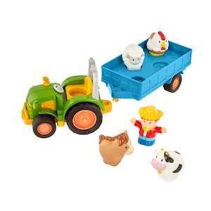 Battat: Battat Lights & Sounds Tractor with Animals