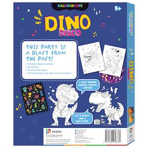 Kaleidoscope: Kaleidoscope Dino Disco Colouring Kit
