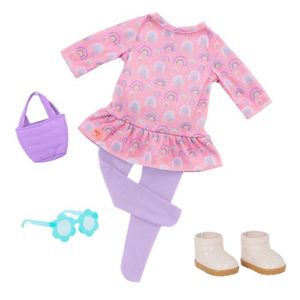 Dolls And Soft Toys: Our Generation Regular Outfit - Bright as a Rainbow
