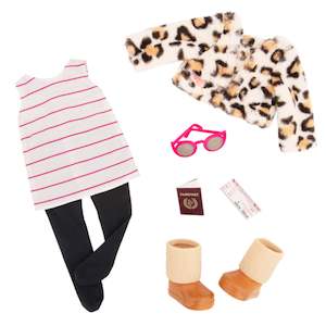 OG Regular Outfit Leopard Jacket Travel Outfit