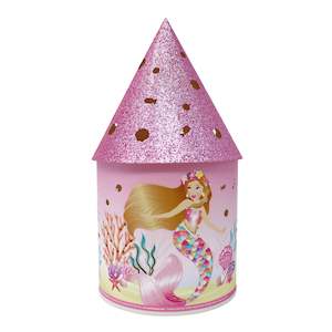 Pink Poppy: Pink Poppy Enchanted Mermaid Lantern
