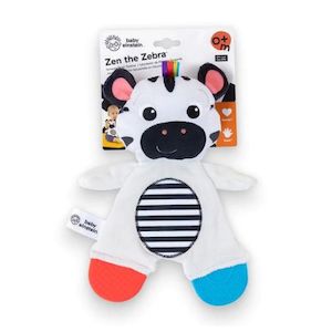 Baby Einstein Zen the Zebra Sensory Plush Teether
