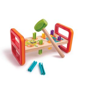 Hape Monster Match 'n' Smash Hammer Bench