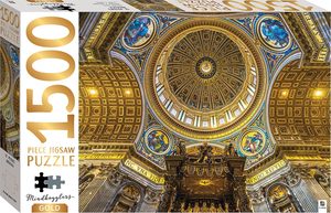Mindbogglers Gold 1500pc Puzzle: St.Peters Basilica