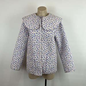 Jackets: Damson Madder Quilted Jacket - 6