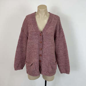 Knits: Hand Made Cardigan - O/S