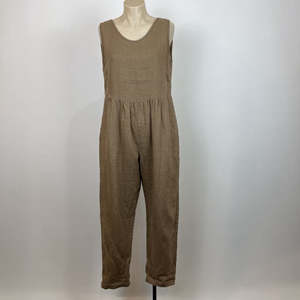 Jumpsuits Playsuits: Lordships Linen Jumpsuit - XS