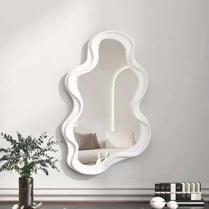 Squiggly Cloud Curved Mirror