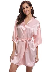 Women's Silk & Satin Robe Gown