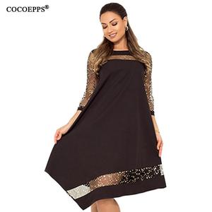 Cocoepps Sequinced Laced Dress