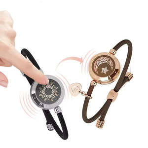 Long Distance Couple Light up and Vibrate Bracelets