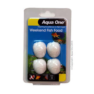 Fish Food: Aqua One Weekend Block