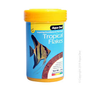 Fish Food: Aqua One Tropical Flake