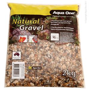 Aqua One Natural Gravel Australian Gold Dark 4-6mm