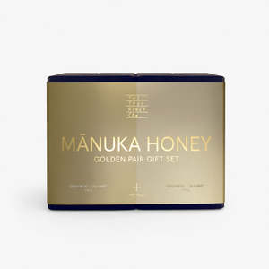 Premium Manuka Honey: Mānuka Honey Golden Pair Gift Set