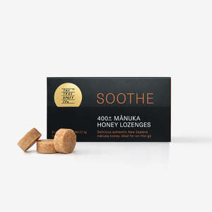 Lozenges: Mānuka Honey Soothe Lozenges