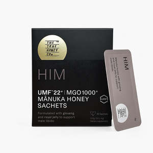 Him 1000+ MGO Mānuka Honey Sachets (30 Pack)