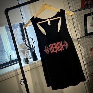 Singlets Tanks: The Bench Bigger Racerback