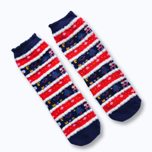 Socks: Stripe Christmas Socks
