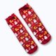 Red Christmas Icons Socks