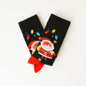 Socks: Santa on Christmas night