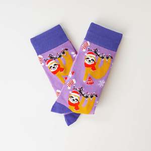 Animal Lover: Sloths on Christmas