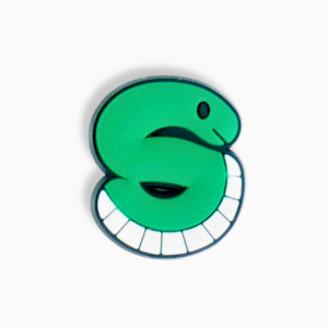 Letters Jibbitz: S animated letter Charm