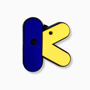 Letters Jibbitz: K animated letter Charm