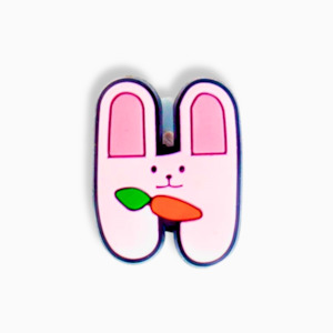 Letters Jibbitz: H animated letter Charm