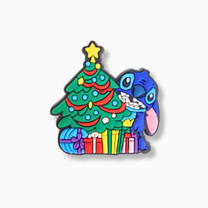 Movie Character Jibbitz: Stitch Xmas Charm