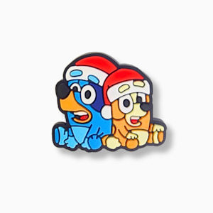 Movie Character Jibbitz: Bluey & Bingo Xmas