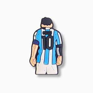Sport Jibbitz Collection: Messi Soccer Charm