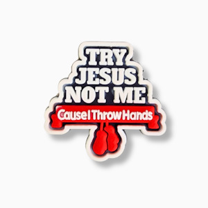 Slogan Jibbitz Collection: Boxing Slogan Charm